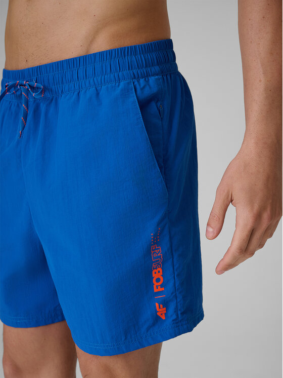 4F 4F Szorty kąpielowe FOB SUMMER Niebieski Regular Fit