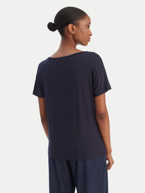 Marella Marella T-Shirt Emme by Marella Fervida 2615971021 Granatowy Regular Fit