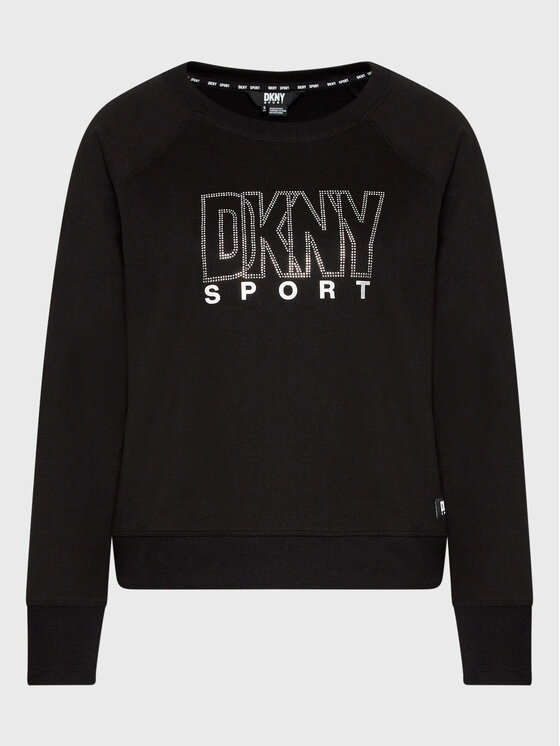 DKNY Sport DKNY Sport Bluza DP2T9071 Czarny Regular Fit
