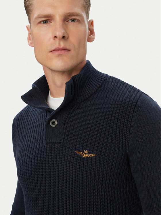 Aeronautica Militare Aeronautica Militare Светр 262MA1572UL00409 Cиній Regular Fit