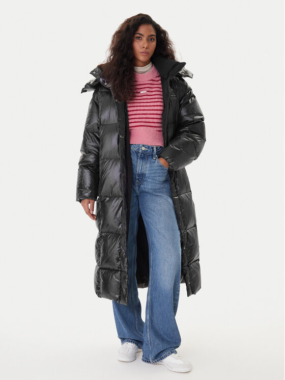 Tommy Jeans Tommy Jeans Μπουφάν πουπουλένιο Alaska DW0DW21615 Μαύρο Relaxed Fit