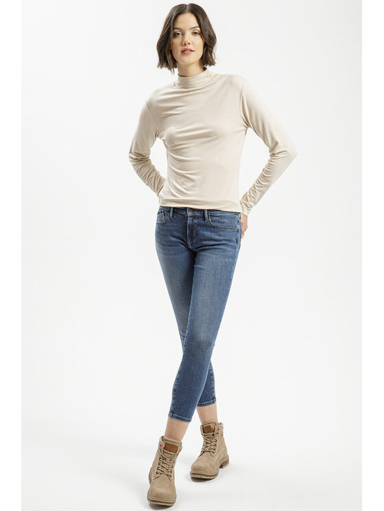 Cross Jeans Cross Jeans Jeansy P 474-131 Niebieski Super Skinny Fit