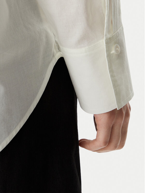 KARL LAGERFELD KARL LAGERFELD Košeľa B2W46034 Krémová Oversize