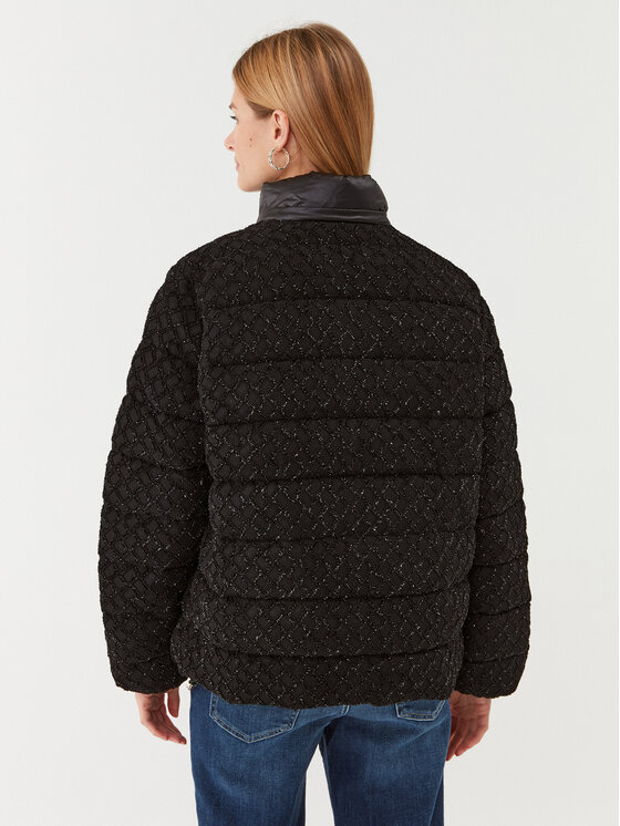 Liu Jo Sport Liu Jo Sport Μπουφάν μεταβατικό TF3005 J4522 Μαύρο Regular Fit