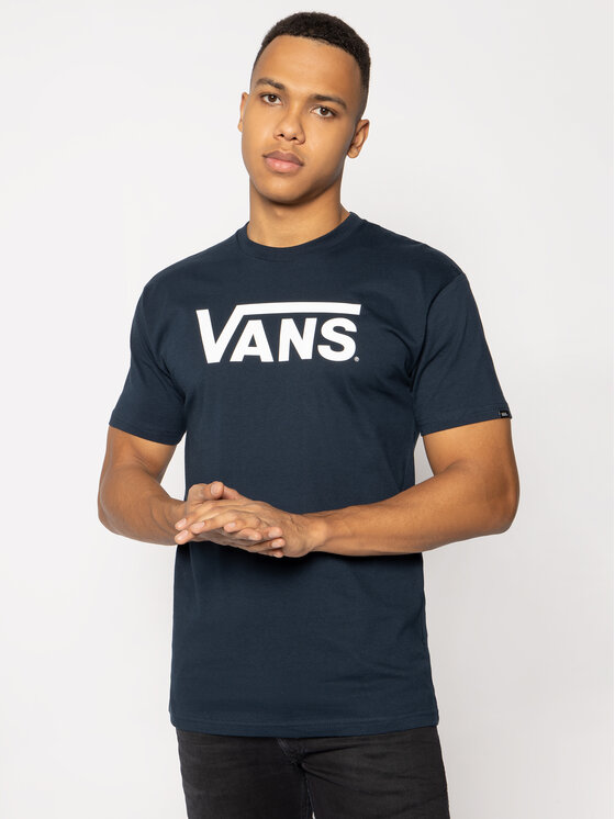 Vans T-krekls Classic VN000GGGNAV1 Tumši zils Classic Fit