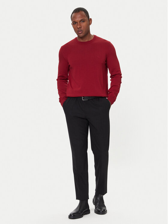 BOSS BOSS Пуловер Botto-L 50476364 Червен Regular Fit