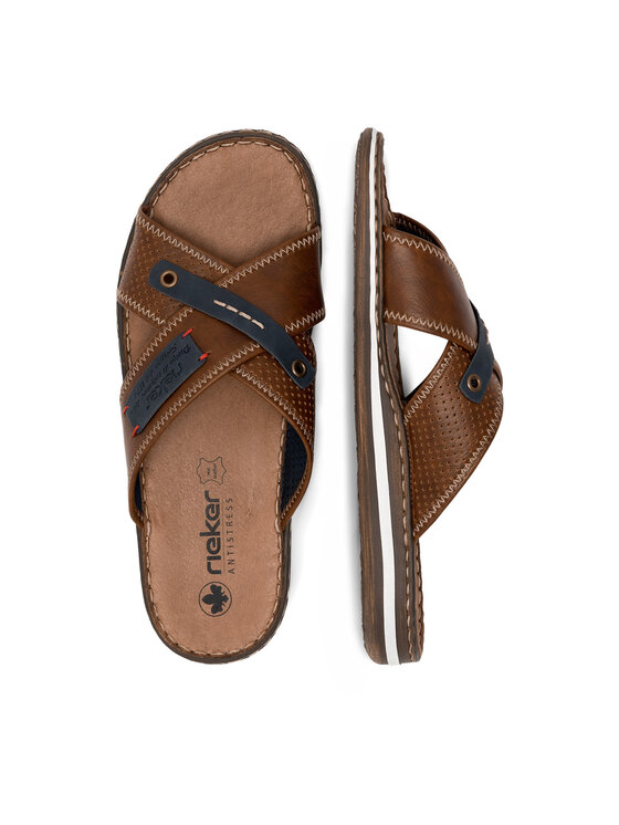 Rieker Rieker Pantoletten 21061-25 Braun