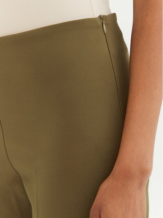 Rinascimento Rinascimento Hlače iz tkanine CFC0122858003 Khaki Regular Fit