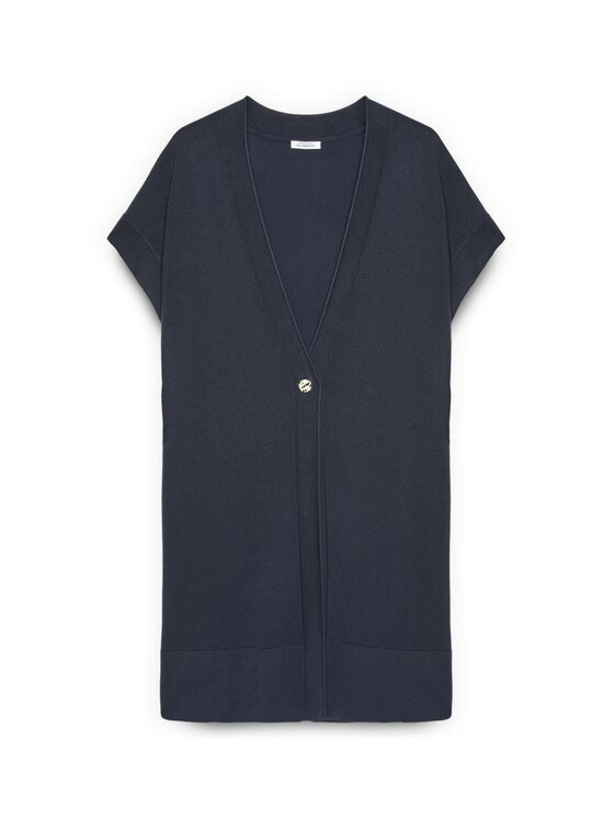 Fiorella Rubino Fiorella Rubino Maglione M114E002114N034 Blu Regular Fit