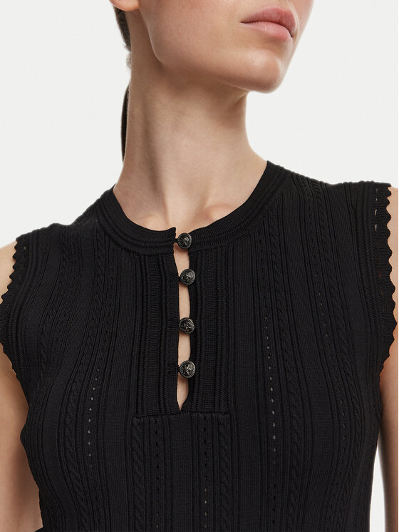 Guess Guess Μπλουζάκι W6YR24 Z0970 Μαύρο Regular Fit