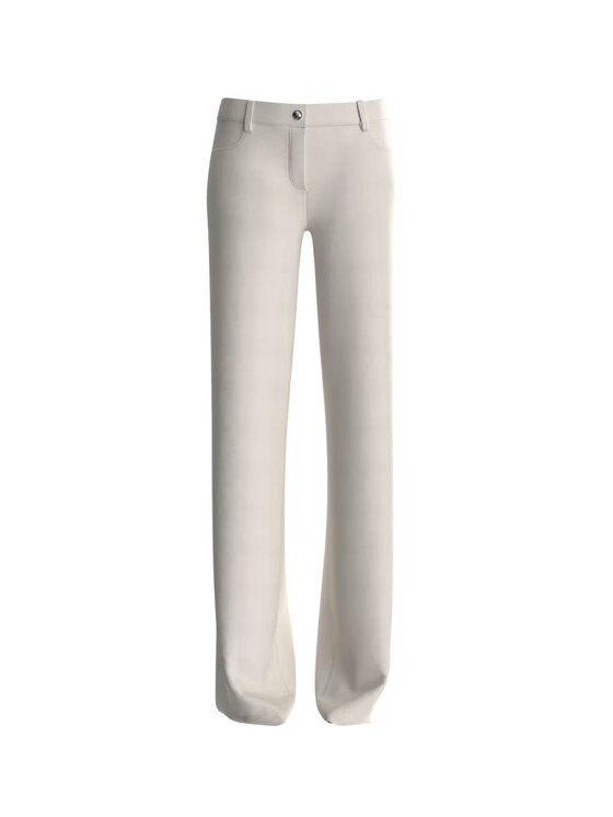 Guess Guess Spodnie materiałowe Pantalone donna Beżowy Reglan Fit