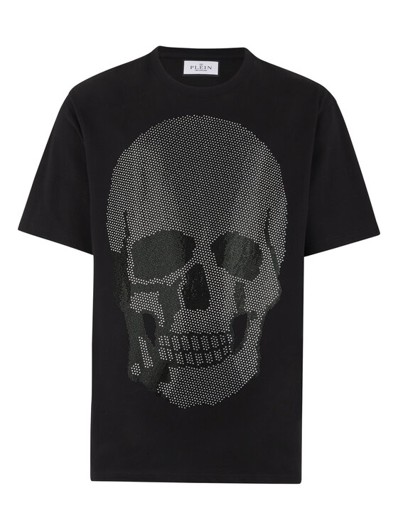 PHILIPP PLEIN PHILIPP PLEIN T-Shirt 30624 Czarny Regular Fit