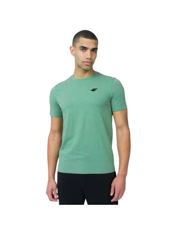 4F 4F T-shirt 4FWSS25TTSHM3094-90S-4XL_Pudełko Prezentowe Grigio Regular Fit