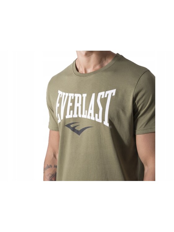 Everlast Everlast T-Shirt 37M290J86 9700 Zielony Standard Fit