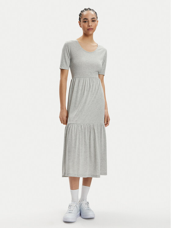 JDY JDY Φόρεμα καθημερινό Dalila 15195291 Γκρι Loose Fit