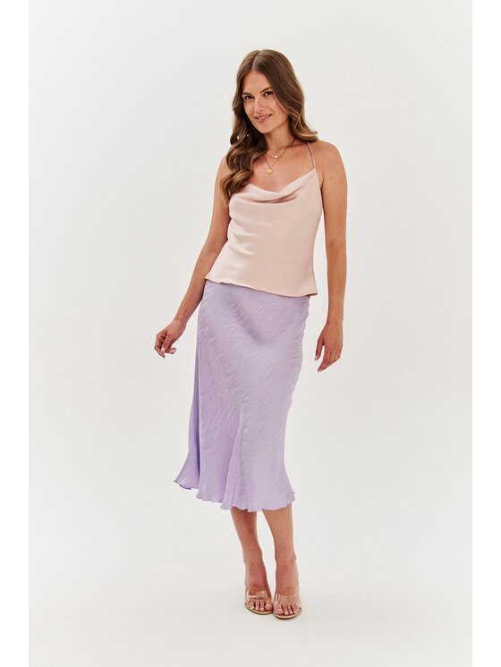 NAOKO NAOKO Top Lucia Rose Różowy Regular Fit