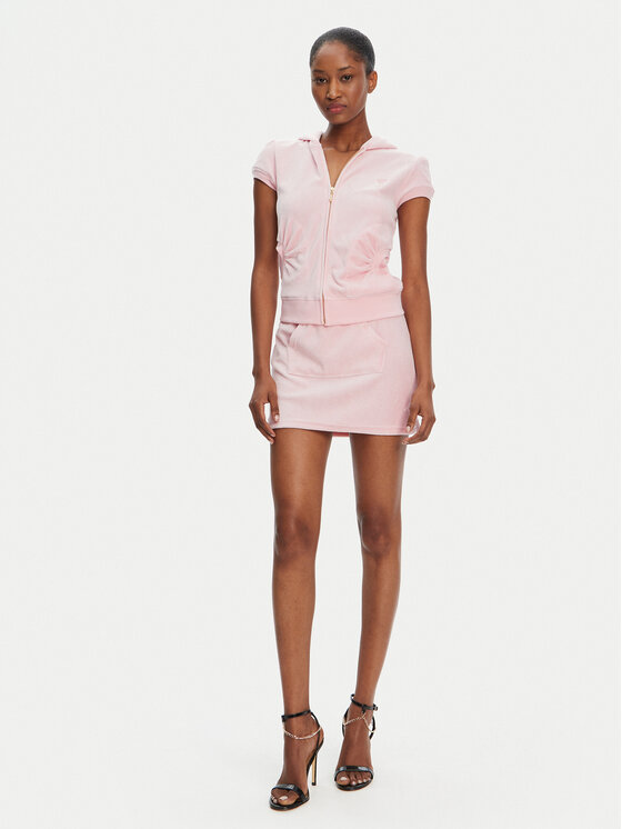 Juicy Couture Juicy Couture спортна пола Heritage JCGGS125022G Розов Slim Fit