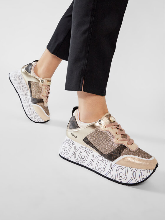 Sneakers LIU JO - Super Maxi Wonder 2 BA1085 PX131 Silver 00532 - Sneakers  - Halbschuhe - Damenschuhe | eschuhe.ch