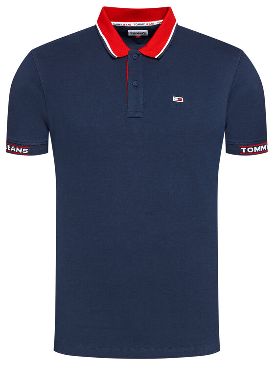 Tommy Jeans Polo marškinėliai Detail 