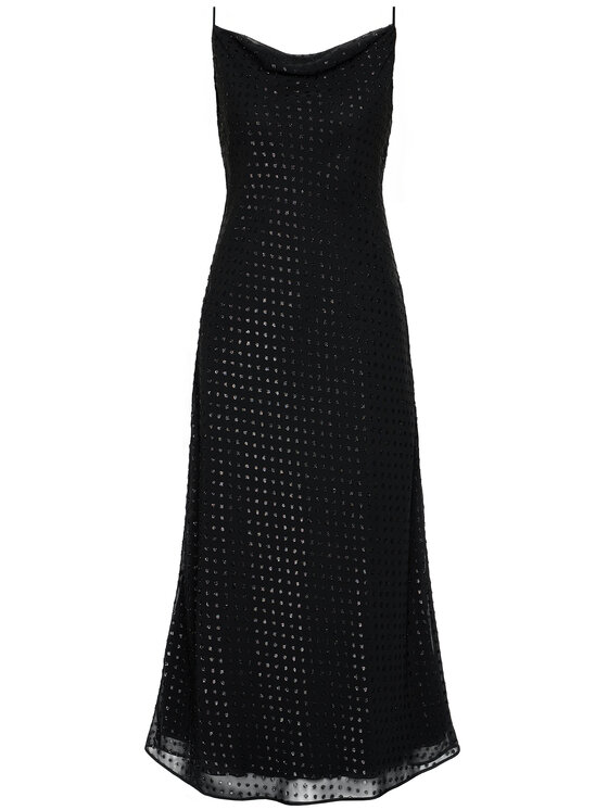 Trussardi Trussardi Коктейльна сукня 56D00486 Чорний Regular Fit