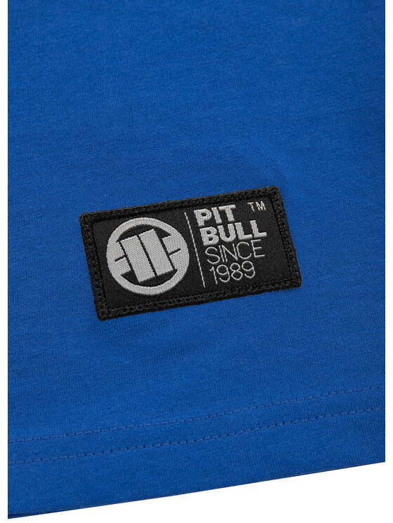 PITBULL PITBULL T-Shirt Koszulka Niebieski Regular Fit
