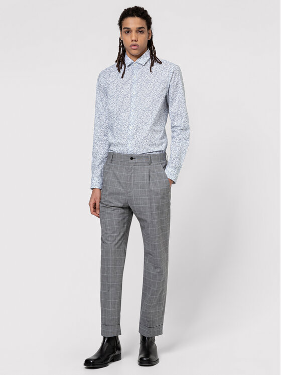 HUGO Hugo Srajca Erondo 50450025 Bela Extra Slim Fit