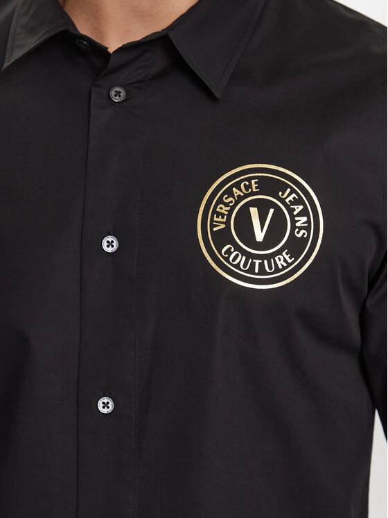 Versace Jeans Couture Versace Jeans Couture Košile 75GALYS2 Černá Regular Fit