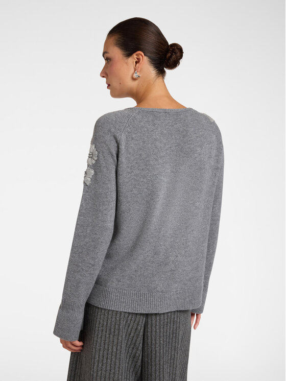Elena Mirò Elena Mirò Maglione M099Z000864N013 Grigio Regular Fit