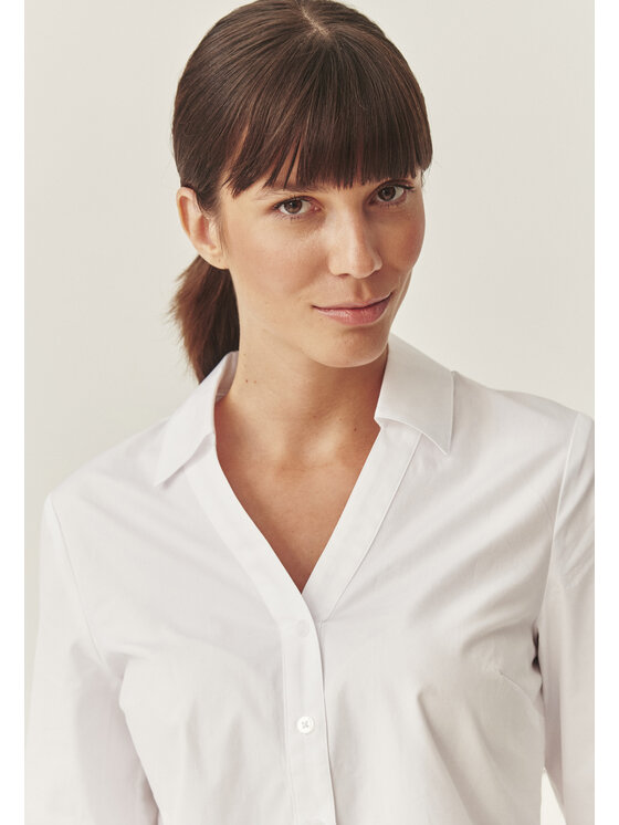 TATUUM Tatuum Koszula FLEUR Biały Loose Fit