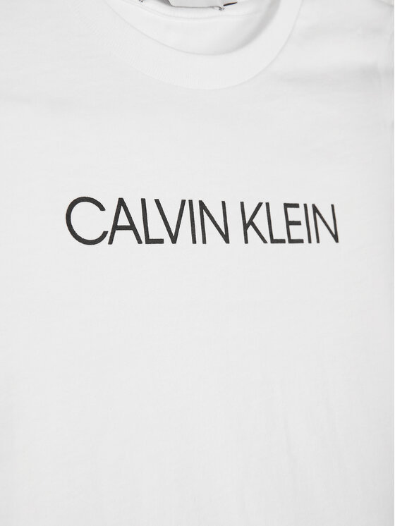 Calvin Klein Jeans Calvin Klein Jeans T-shirt IG0IG00380 Bijela Regular Fit