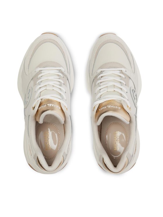 MICHAEL Michael Kors MICHAEL Michael Kors Snīkeri Zuma Trainer 43S4ZUFS2D Écru