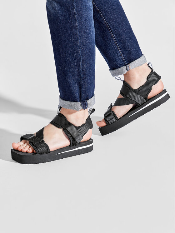 Emporio Armani Emporio Armani Szandál X4P113 XN170 K001 Fekete