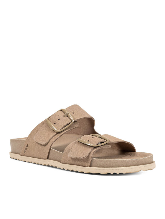 Geox Geox Natikače D Sandybett D558RA 00022 C6738 Bež