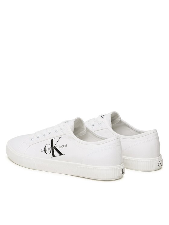 Calvin Klein Jeans Calvin Klein Jeans Tenisice Essential Vulcanized 1 YM0YM00306 Bijela