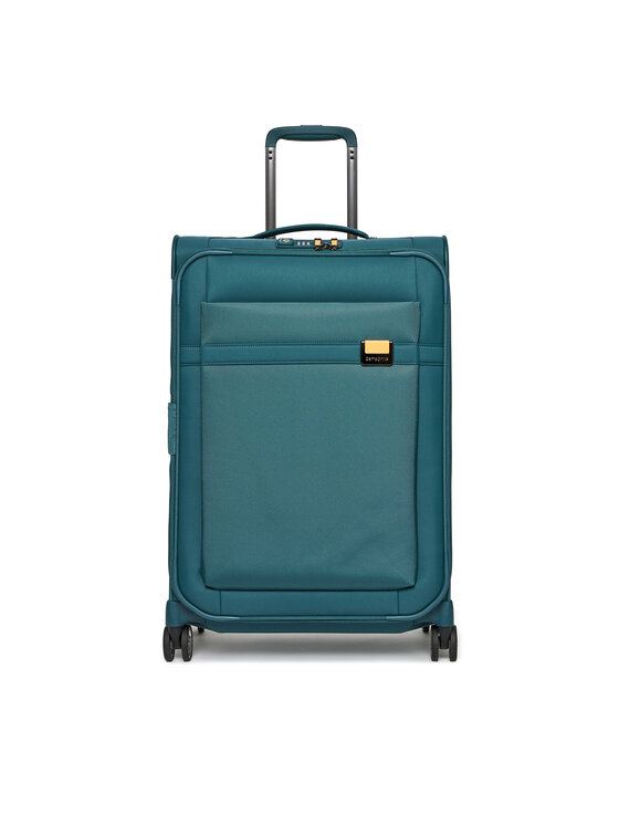 Zdjęcia - Walizka Samsonite  średnia KE0-41005 A481 Zielony 