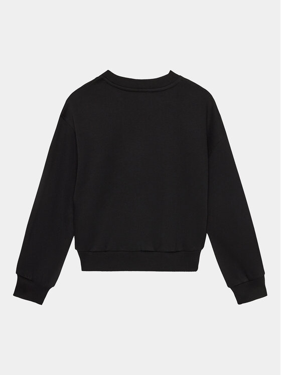 Lee Lee Sweatshirt Graphic Crew BB LEG5122 Schwarz Regular Fit