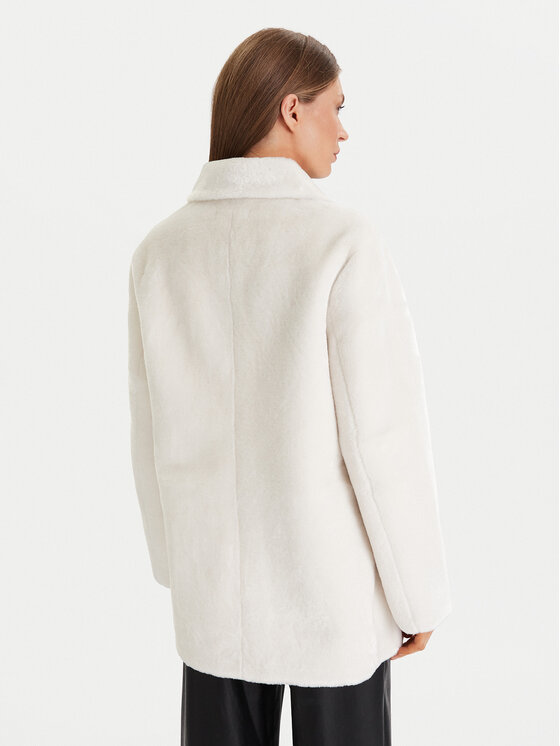Morgan Morgan Fellmantel 252-GSIXTY Beige Loose Fit