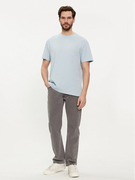 Polo Ralph Lauren Polo Ralph Lauren T-Shirt 710704248226 Niebieski Classic Fit