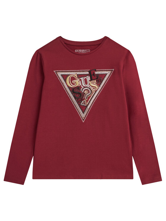 Guess Guess Blúz J5BI13 J1314 Piros Regular Fit