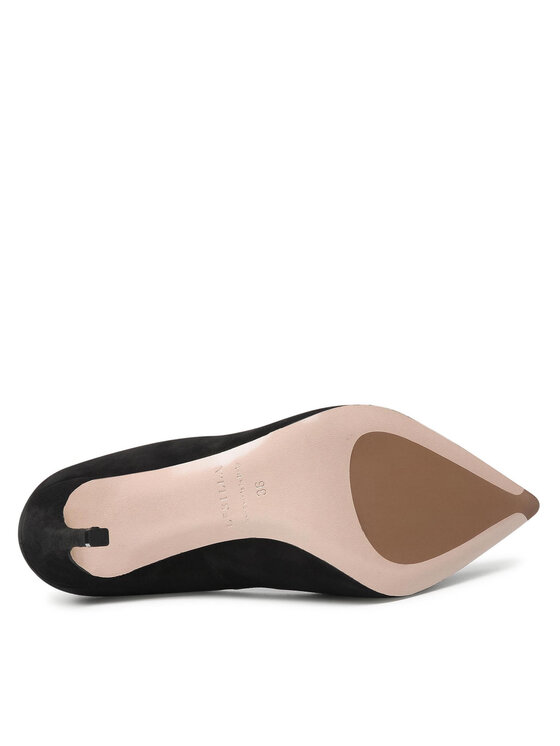 Le Silla Le Silla Čevlji z visoko peto Deco Eva 2101M090R1PPVEL001 Črna