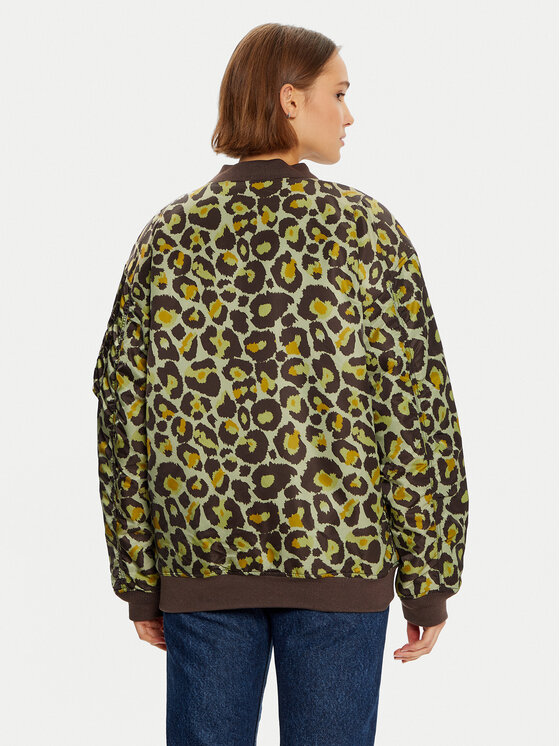 Alpha Industries Alpha Industries Bomber dzseki 108010C Zöld Regular Fit