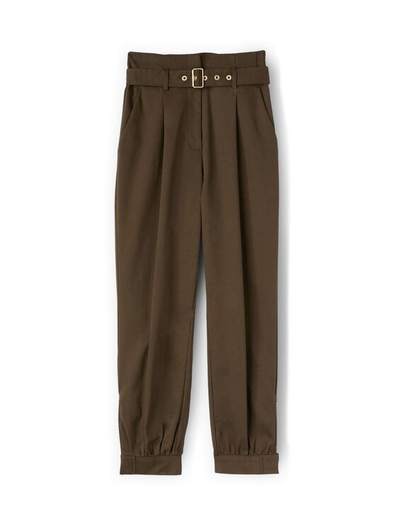 Motivi Motivi Pantaloni di tessuto P314Q204285N035 Verde Regular Fit