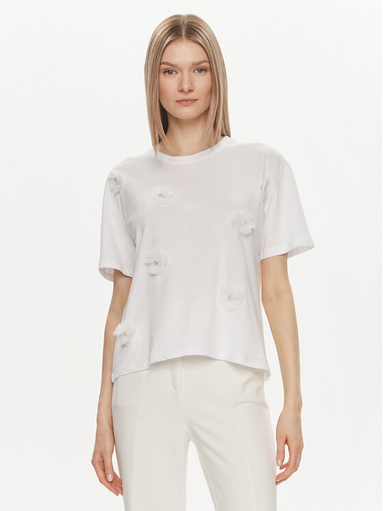 Kontatto Kontatto T-Shirt SH516 Weiß Regular Fit