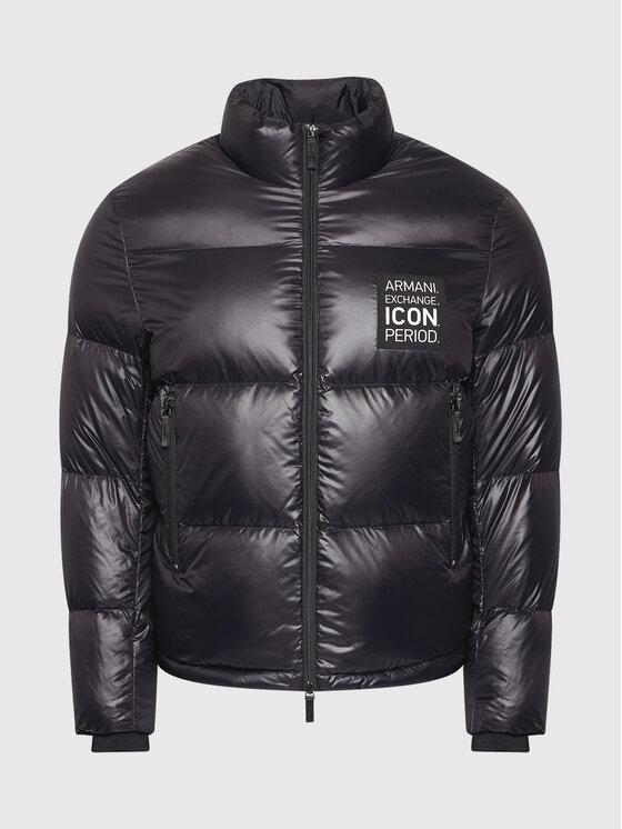 Armani Exchange Armani Exchange Vatovaná bunda 8NZBP2 ZNYNZ 1200 Černá Regular Fit