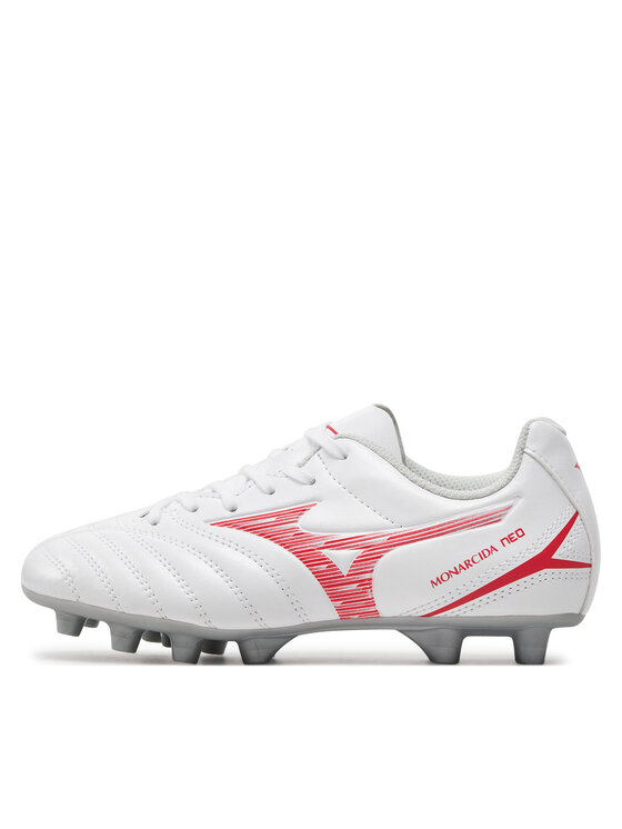 Mizuno Mizuno Взуття для футболу Monarcida Neo Iii Select Jr Md P1GB2425 Білий