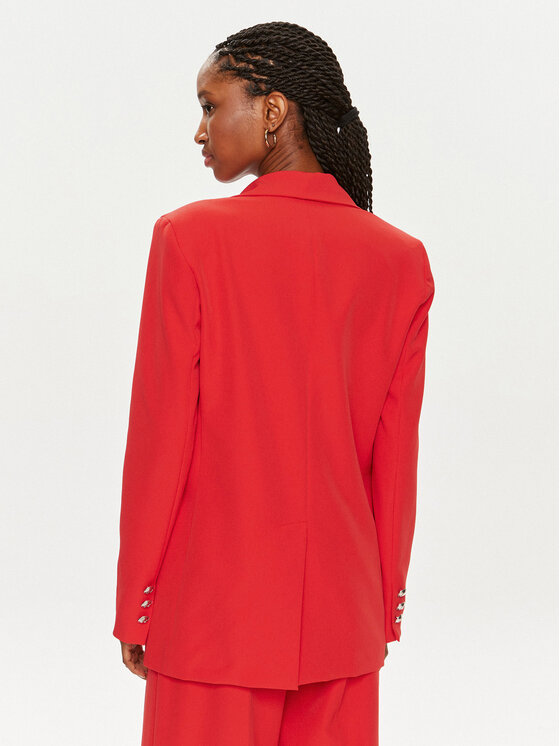Maryley Maryley Sakko 24EB202/43FI Rot Regular Fit