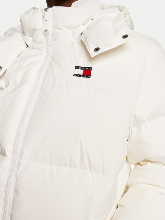 Tommy Jeans Tommy Jeans Μπουφάν πουπουλένιο Alaska DW0DW18610 Λευκό Regular Fit