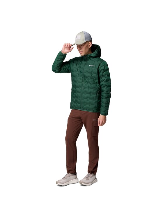 Columbia Columbia Kurtka puchowa 208622 Zielony Regular Fit
