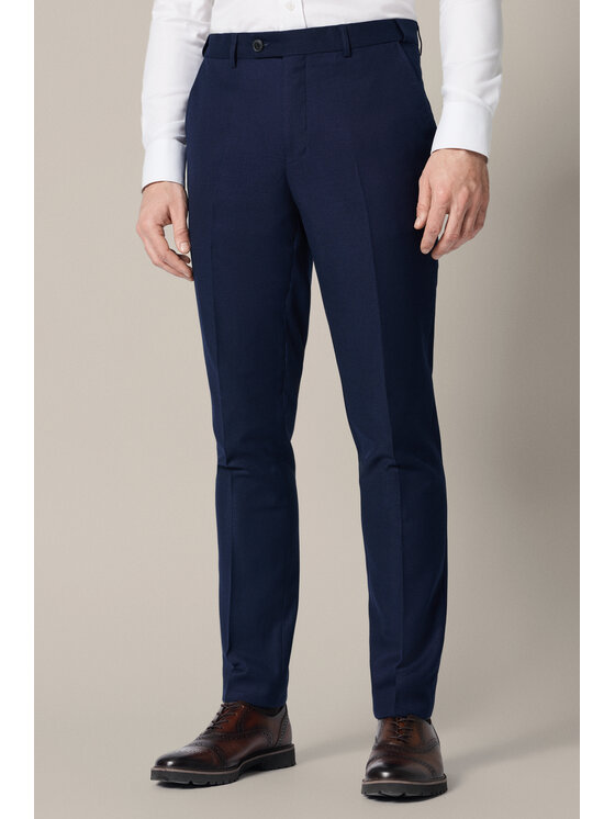 Lancerto Lancerto Garnitur Siracusa GA073126000001 Granatowy Slim Fit