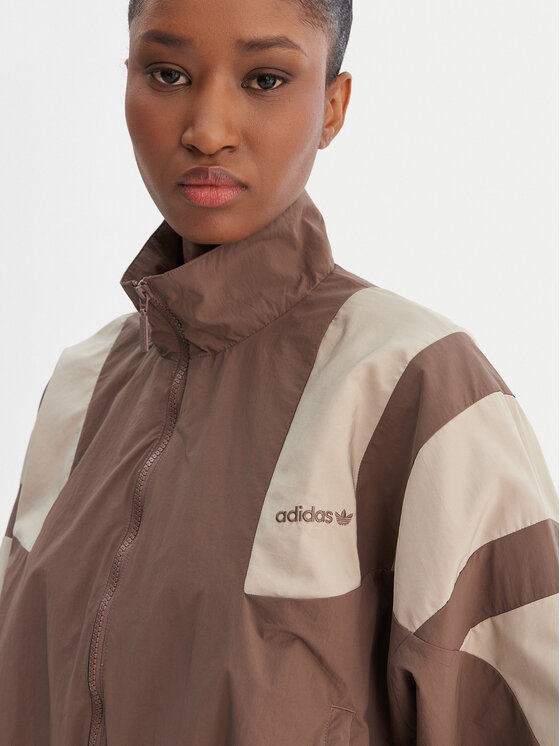 adidas adidas Sweatshirt Blocked Washed KD8787 Braun Oversize